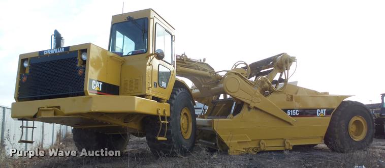 image for item DA0501 Caterpillar 615C Series I elevating scraper
