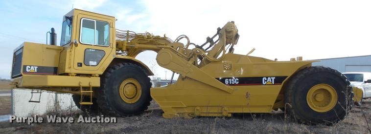 image for item DA0501 Caterpillar 615C Series I elevating scraper
