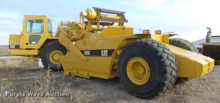 image for item DA0501 Caterpillar 615C Series I elevating scraper