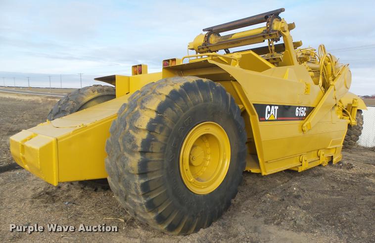 image for item DA0501 Caterpillar 615C Series I elevating scraper