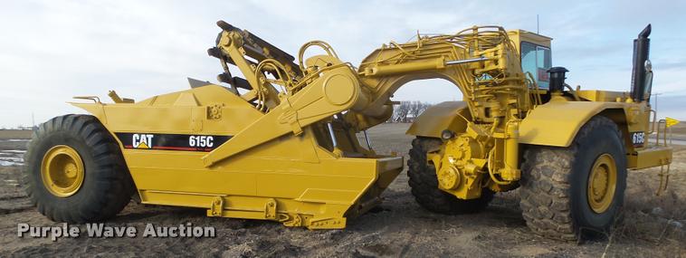 image for item DA0501 Caterpillar 615C Series I elevating scraper