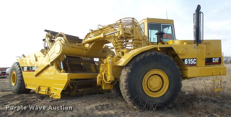 image for item DA0501 Caterpillar 615C Series I elevating scraper