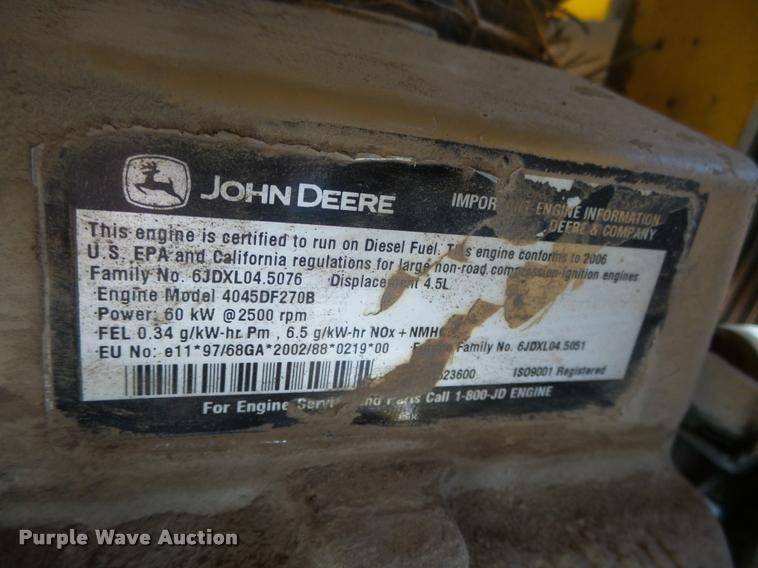 image for item DA0502 2007 Superior DT80 sweeper