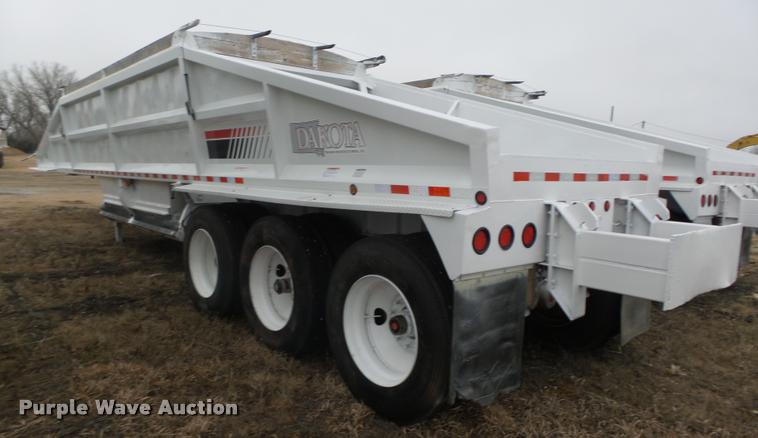 image for item DA0503 2012 Dakota 4300BDT bottom dump trailer