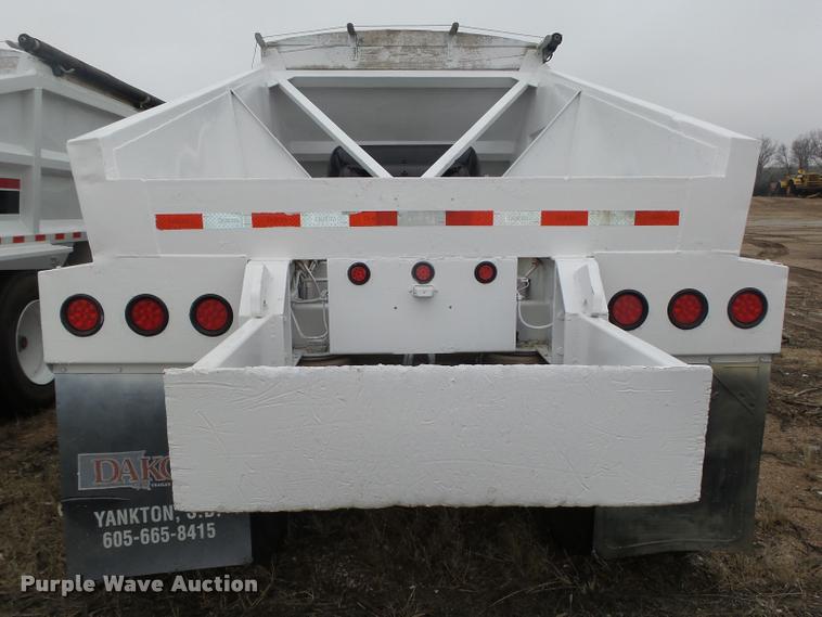 image for item DA0504 2013 Dakota 4300BDT bottom dump trailer