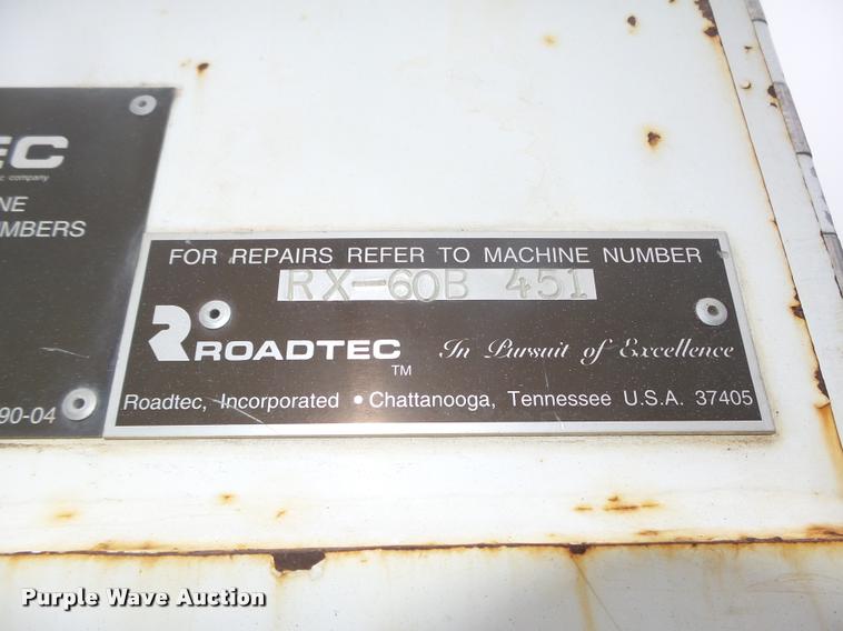 image for item DA0505 1997 Roadtec RX60B milling machine