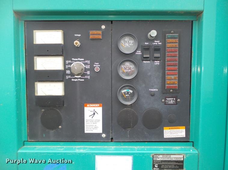 image for item DA0506 1991 Cummings Onan 600DFGB generator set