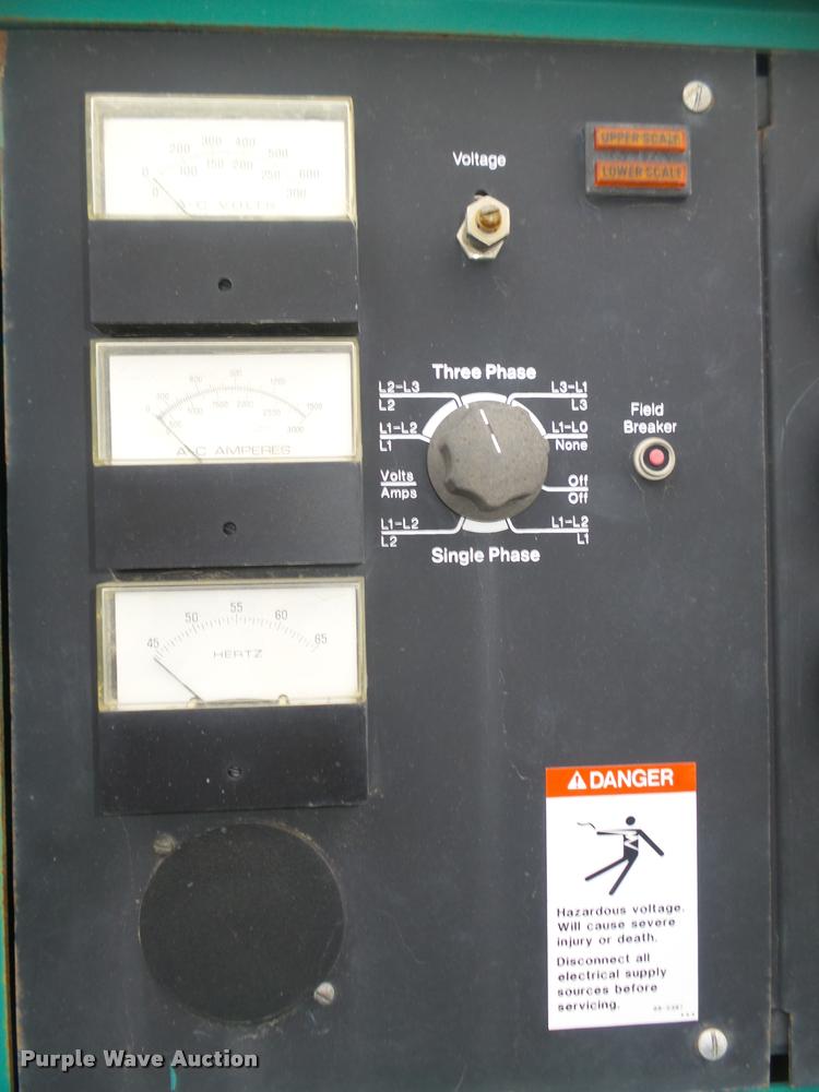 image for item DA0506 1991 Cummings Onan 600DFGB generator set
