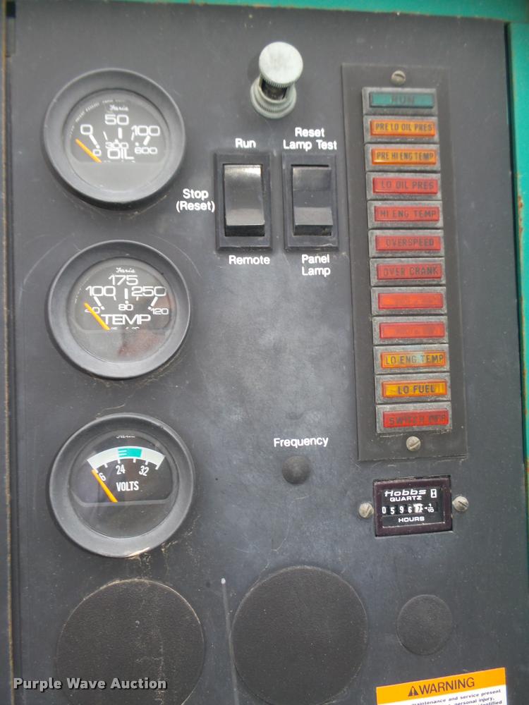 image for item DA0506 1991 Cummings Onan 600DFGB generator set