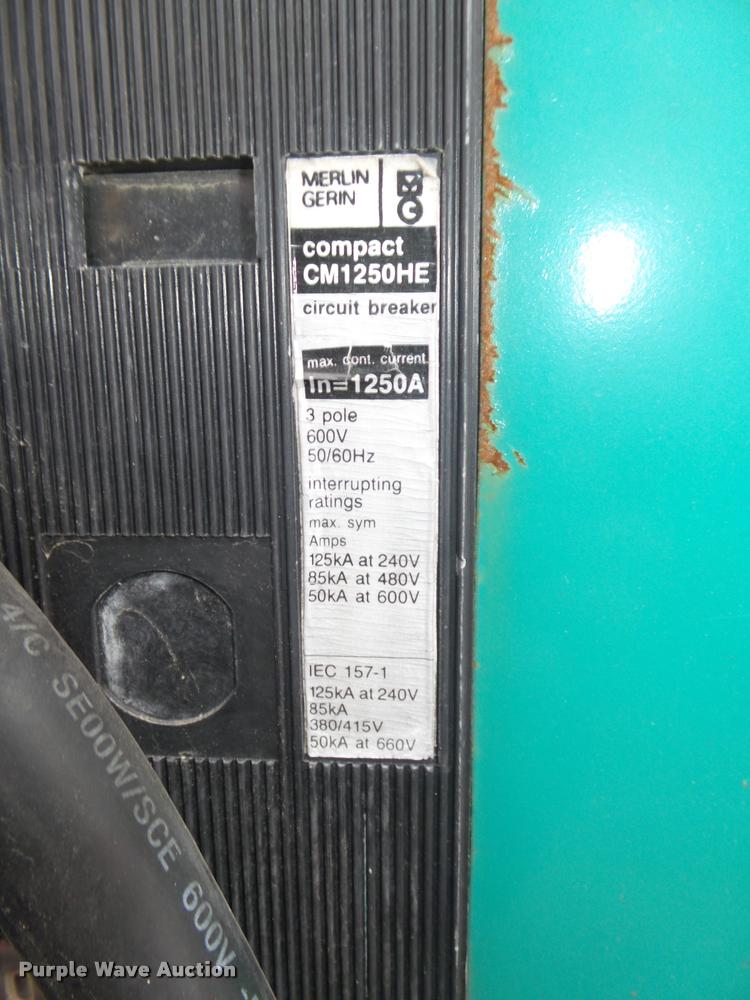 image for item DA0506 1991 Cummings Onan 600DFGB generator set