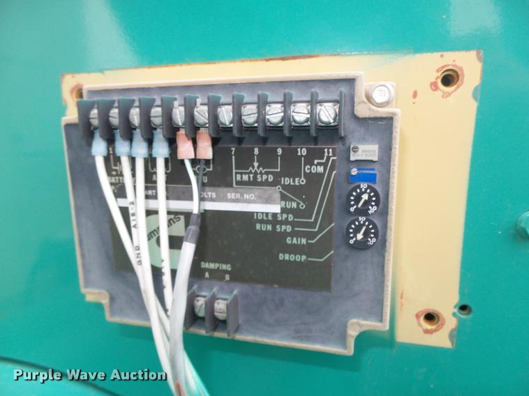 image for item DA0506 1991 Cummings Onan 600DFGB generator set