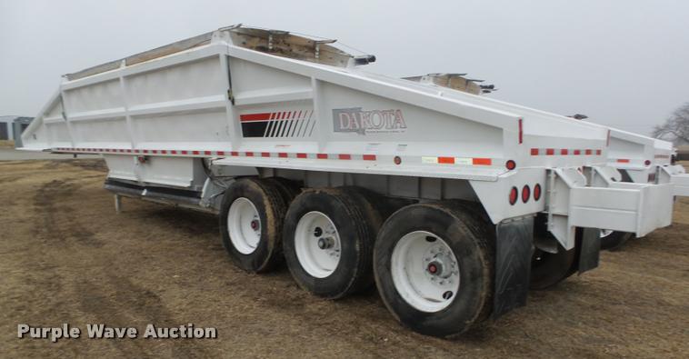 image for item DA0507 2012 Dakota 4300BDT bottom dump trailer