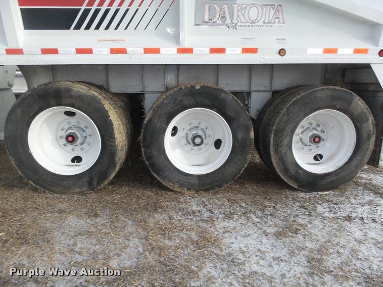 image for item DA0507 2012 Dakota 4300BDT bottom dump trailer