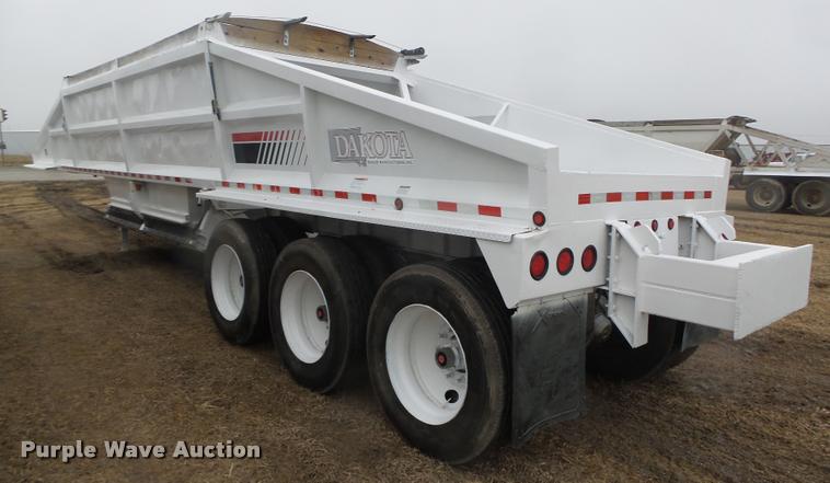 image for item DA0508 2012 Dakota 4300BDT bottom dump trailer