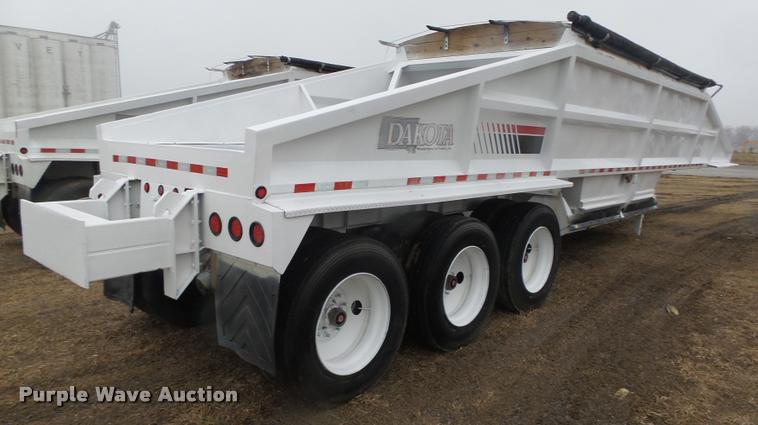 image for item DA0508 2012 Dakota 4300BDT bottom dump trailer