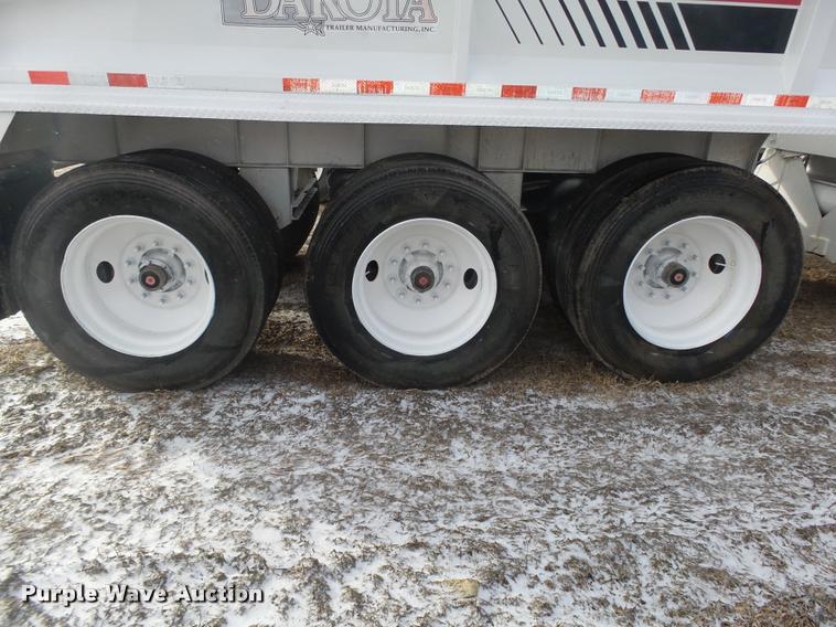 image for item DA0508 2012 Dakota 4300BDT bottom dump trailer