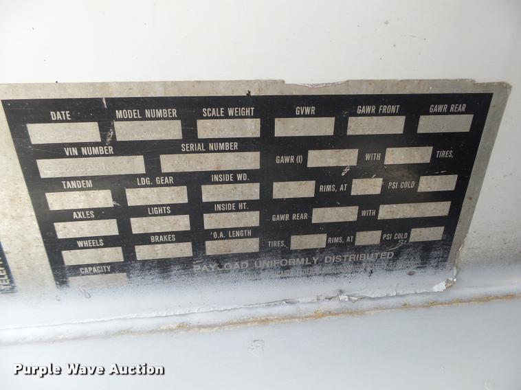 image for item DA0509 1999 Road Master G440 bottom dump trailer