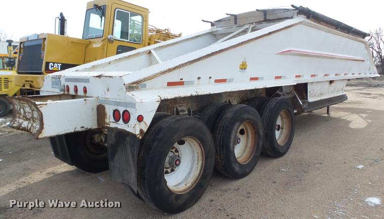image for item DA0513 1997 Road Master G420 bottom dump trailer