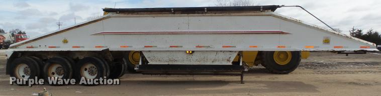 image for item DA0513 1997 Road Master G420 bottom dump trailer