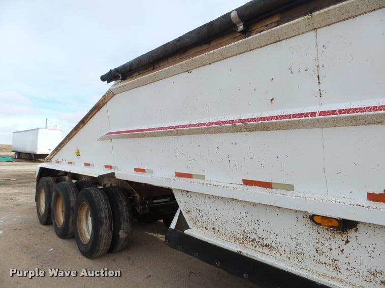 image for item DA0513 1997 Road Master G420 bottom dump trailer