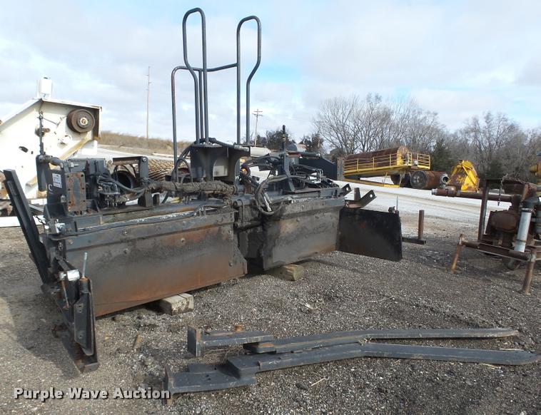 image for item DA0515 Carlson CEZ1V1019 asphalt screed attachment