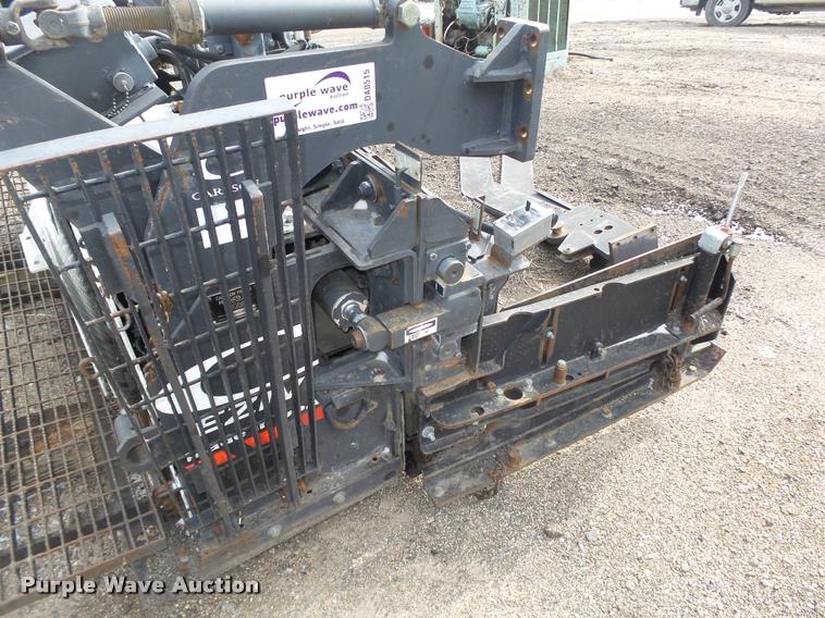 image for item DA0515 Carlson CEZ1V1019 asphalt screed attachment