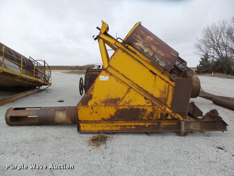 image for item DA0518 Angled rotary drum screen