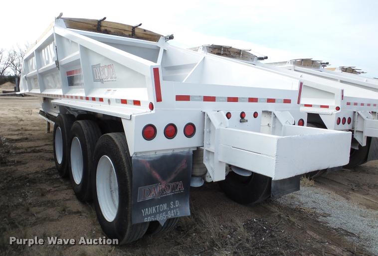image for item DA7271 2013 Dakota 4300BDT bottom dump trailer