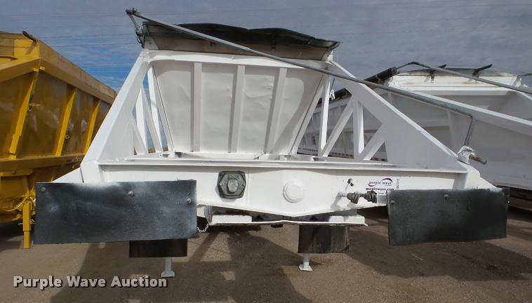 image for item DA7272 1995 Ranch bottom dump trailer