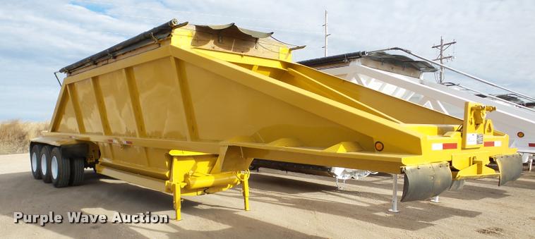 image for item DA7273 1993 Redriver 224 bottom dump trailer