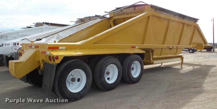 image for item DA7273 1993 Redriver 224 bottom dump trailer