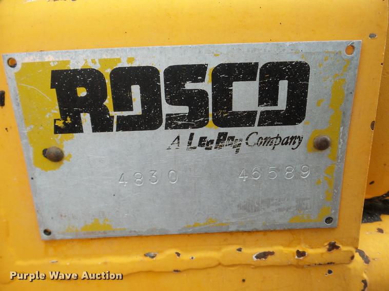 image for item DB5462 2006 Rosco SweepPro broom