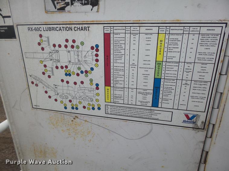 image for item DB5463 2002 Roadtec RX60C milling machine