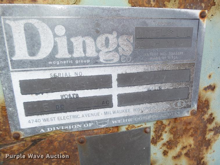 image for item F1152 Dings 1ILSC0HMAG overhead belt magnet