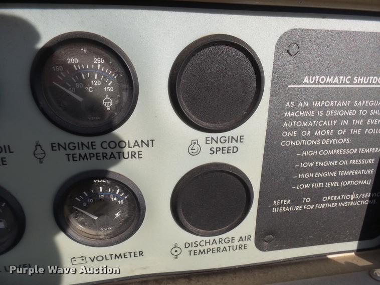 image for item AL9011 1996 Ingersoll Rand P175WJD air compressor