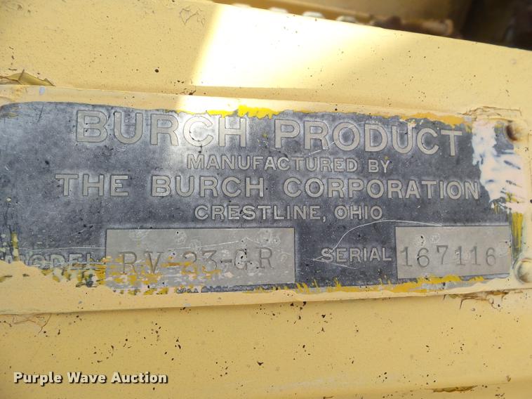 image for item DA7523 Burch V-blade snow plow