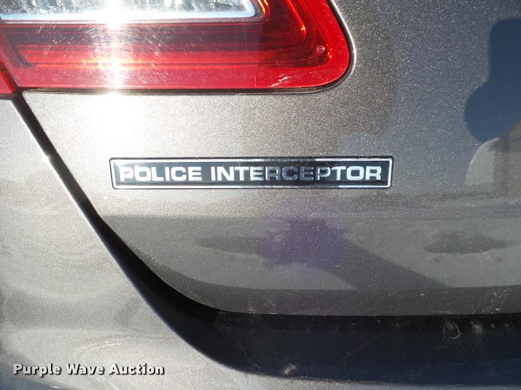 image for item DA7539 2013 Ford Taurus Police
