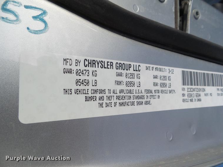 image for item DA7540 2012 Dodge Charger Police