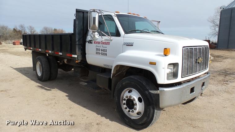image for item AT9597 1996 Chevrolet Kodiak dump truck