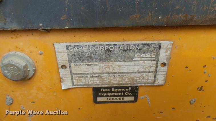 image for item AT9598 2003 Case 60XT skid steer
