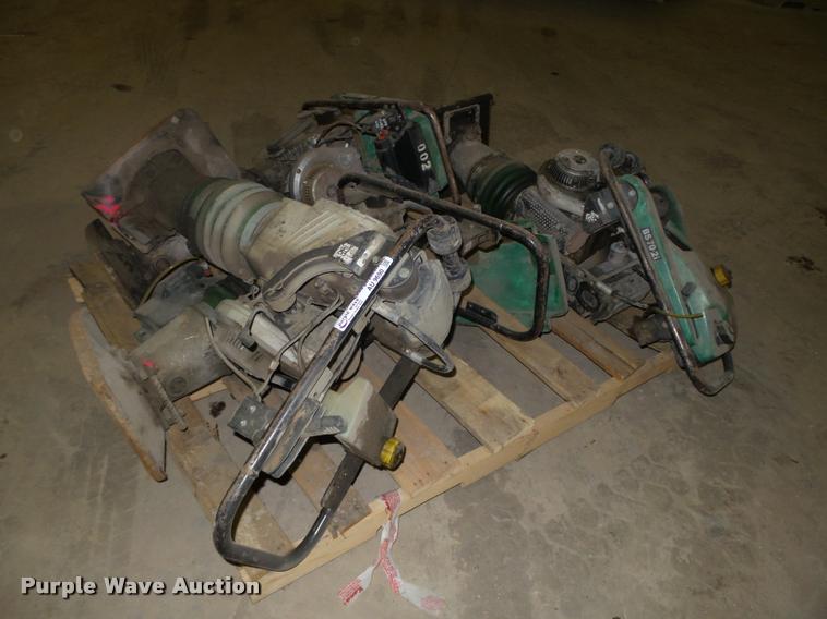 image for item AU9690 (4) Wacker walk-behind compactor