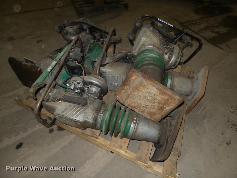 image for item AU9690 (4) Wacker walk-behind compactor