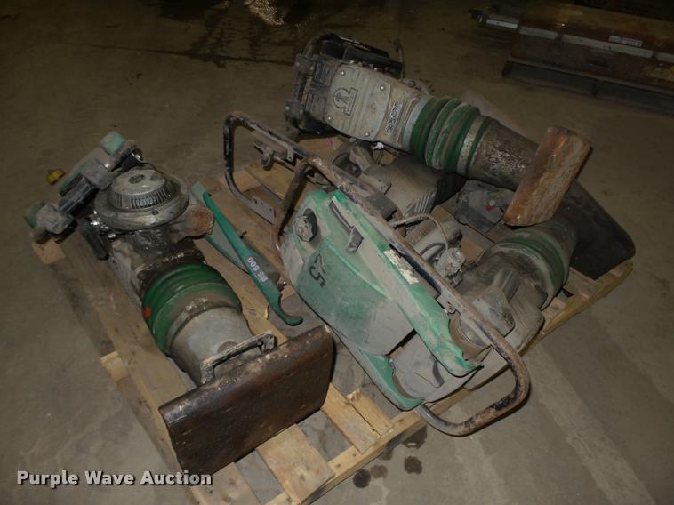 image for item AU9690 (4) Wacker walk-behind compactor