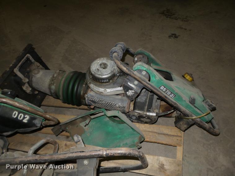 image for item AU9690 (4) Wacker walk-behind compactor