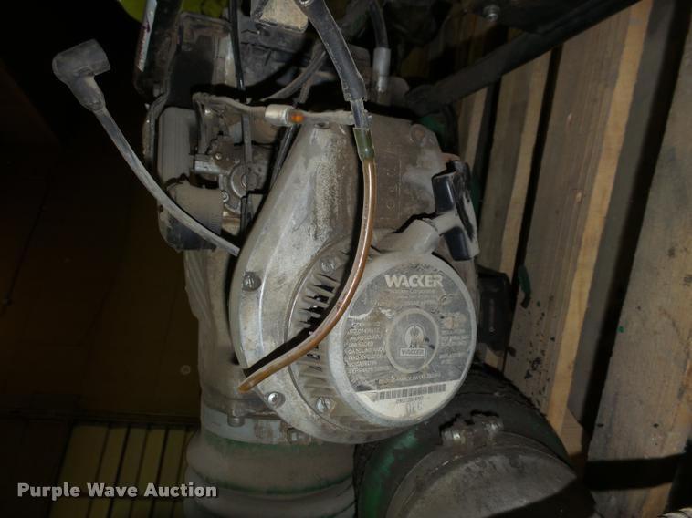 image for item AU9690 (4) Wacker walk-behind compactor