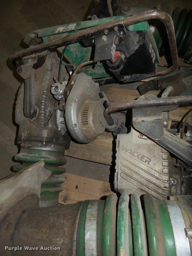 image for item AU9690 (4) Wacker walk-behind compactor