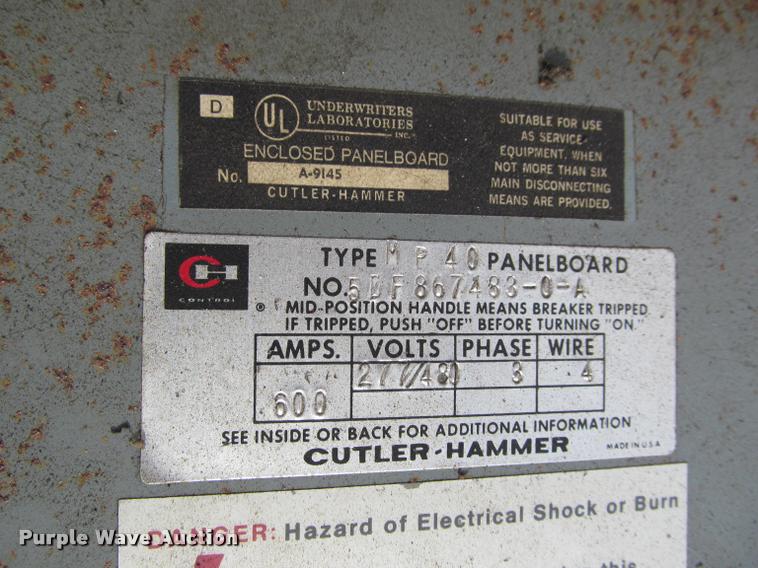 image for item BT9088 Electric panels