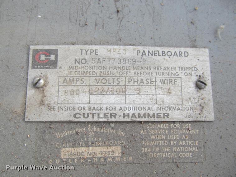 image for item BT9088 Electric panels