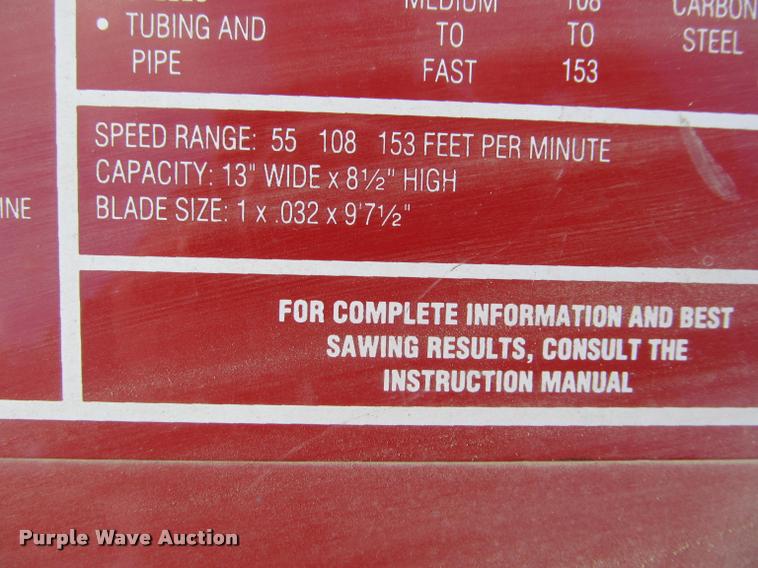 image for item BT9091 Ramco RS-90P metal band saw