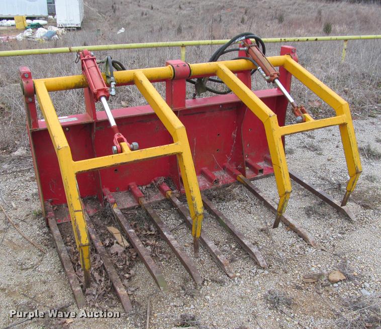 image for item BT9115 Beeson skid steer grapple bucket